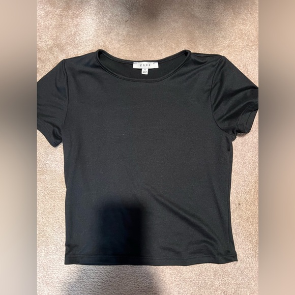 Black gaze crop top - Picture 1 of 2